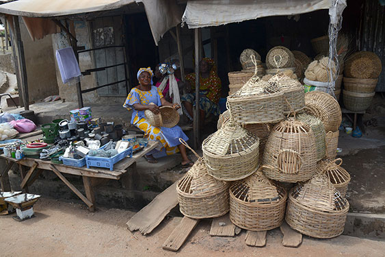 basketlady with shop