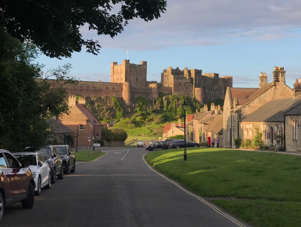 Bamburgh Castle evening